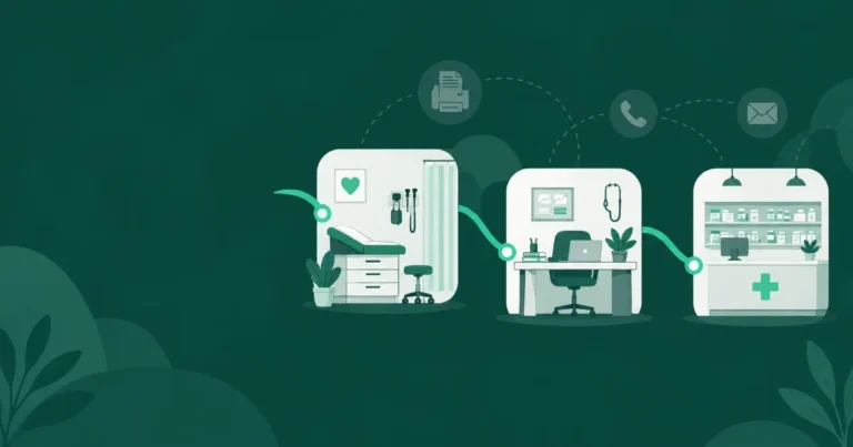 Healthcare workflow software connecting clinics, prescribers and pharmacies in place of fax, phone and email